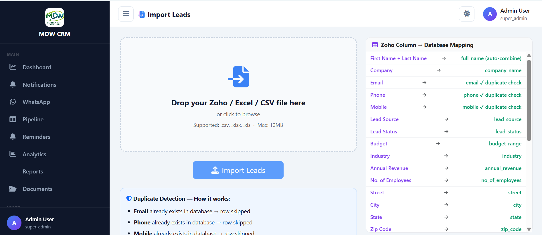 Lead Tracker Pro